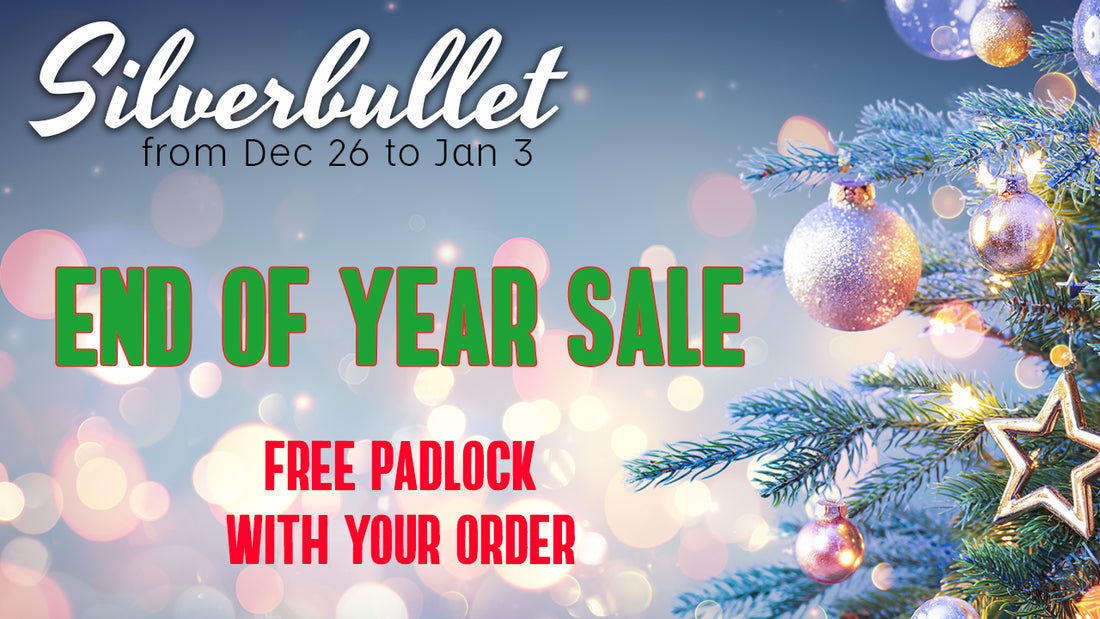 Silverbullet end of the year sale ! welcome 2020 with the best lockpicking tool.